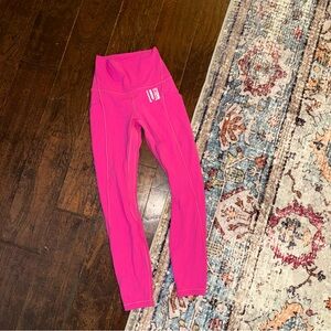 Lululemon Pink Unleashed Leggings